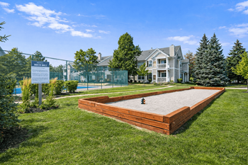 Bocce ball court